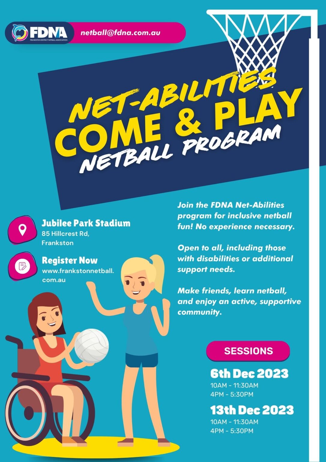 Net-Abilities – Frankston District Netball Association